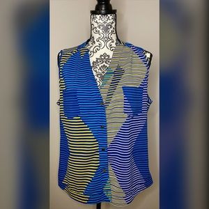 Printed Calvin Klein Blouse